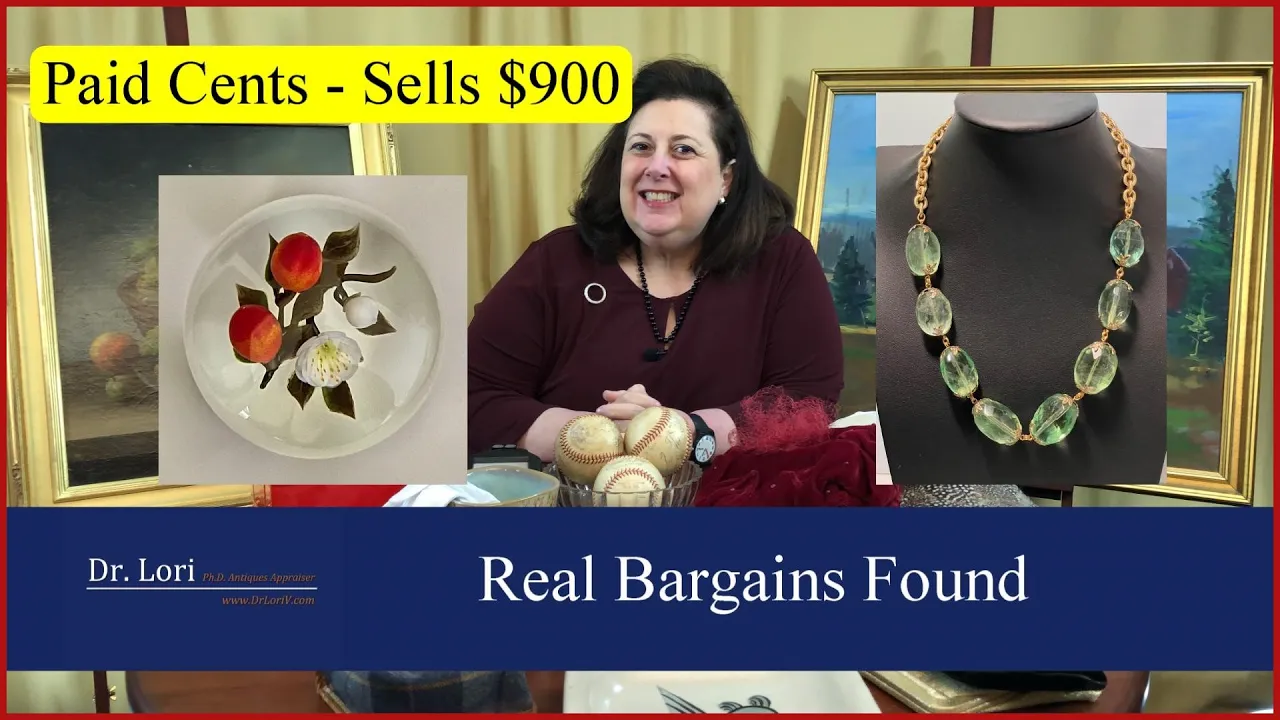 Real Bargains Found in Goodwill Bins & Bluebox | Tiffany, Paperweight, Jewelry, Silver by Dr. Lori