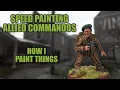 Download Lagu Raid Incoming! Speed Painting WW2 Allied Commandos [How I Paint Things]