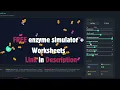 Free Enzyme Simulator Worksheet Ready-to-Teach Biology Activity