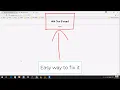 Solving 404 Not Found Error on Google Chrome