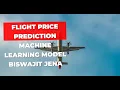 Flight Price Prediction End to End Machine Learning Model