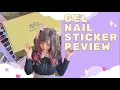 Gelato Factory gel nail sticker honest review