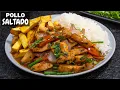 POLLO Saltado Abelca