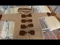 Tutorial in English how to crochet toggle buttons hole for jacket