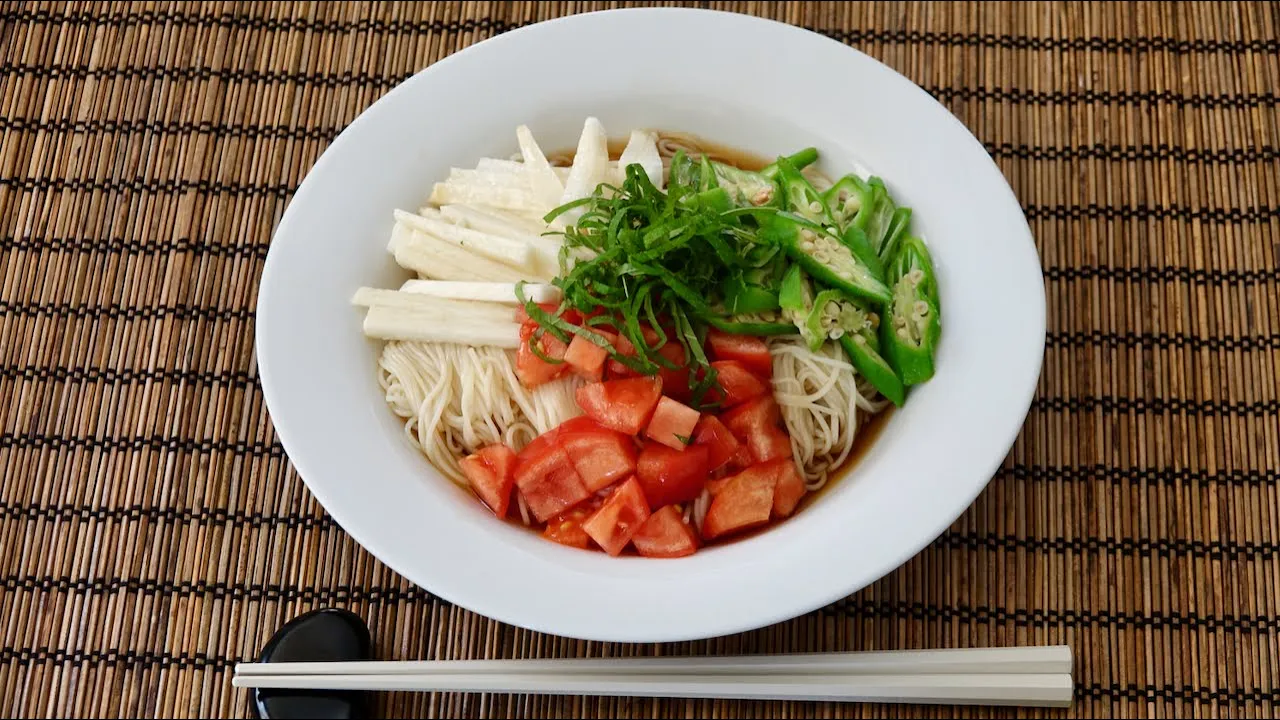 Summer Vegetable Somen Recipe - Japanese Cooking 101
