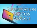 Lecture 18 Finishing touches Registration success message Build a Social Network PHP MySQL