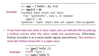 Python Programming Lists Tuples and References VTU BE CSE 18CS55 ADP Module 2 Lecture 3