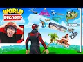 I got the Fortnite Only Up WORLD RECORD Speedrun