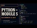 Python Dictionaries Sets Explained Hinglish OKPython Module 5