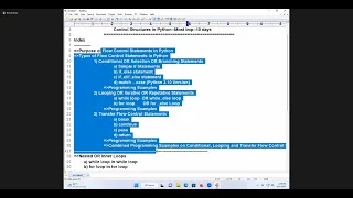 Python Session 34 Control structure part 1