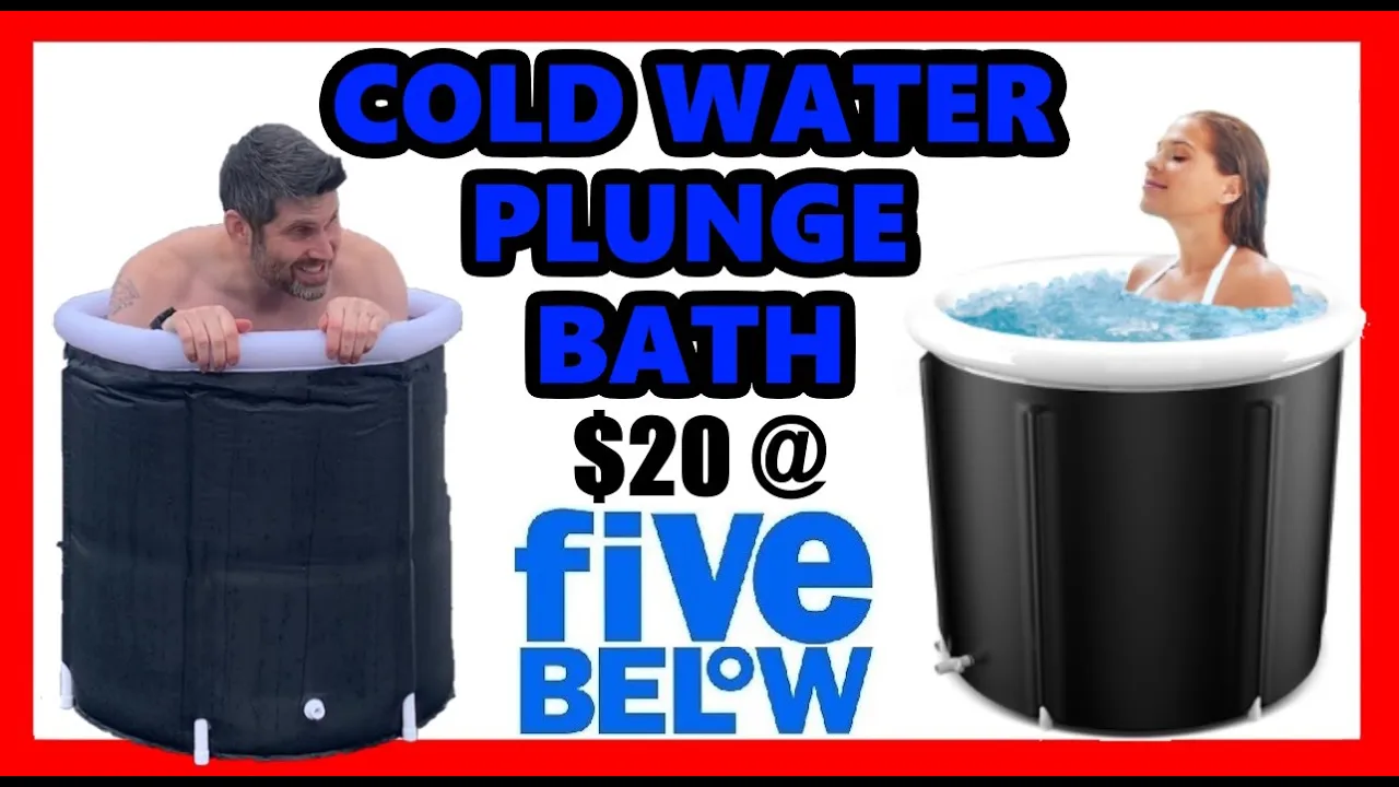 Cold Water Plunge Bath @ FIVE BELOW for $20 - Full Review! - Refresh & Rejuvenate - TRAXX