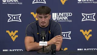 WVUs Oliver Straw Utah week 2025