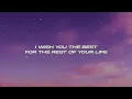 Billie Eilish - L’AMOUR DE MA VIE (Lyrics)