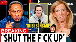 BREAKING Stephen A Smith PUTS WNBA COMMISSIONER In Her Place After She WARNS To SUSPEND Clark
