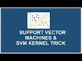 Support Vector Machine Hyperplane SVM Kernel Trick Linear Polynomial Radial Based Function
