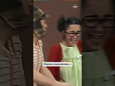 E pode passar o tempo que for, Chaves nunca vai perder a graça 😂