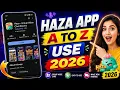 Haza App Real Or Fake How To Use Haza App Haza Group Voice Chat Rooms Review