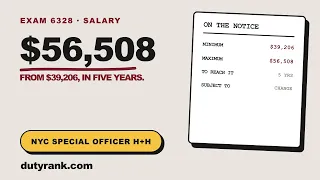 NYC Special Officer H H Salary 2026 What Notice 6328 Actually Publishes