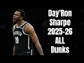 Day Ron Sharpe 2025-26 ALL Dunks