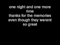 Download Lagu Fall Out Boy Thanks for the Memories Lyrics