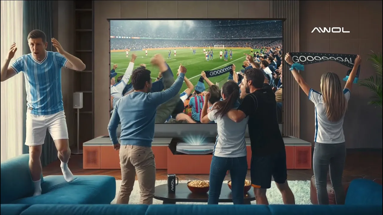 AWOL Vision — AWOL Vision — Immersive Home Entertainment (YouTube video ad)