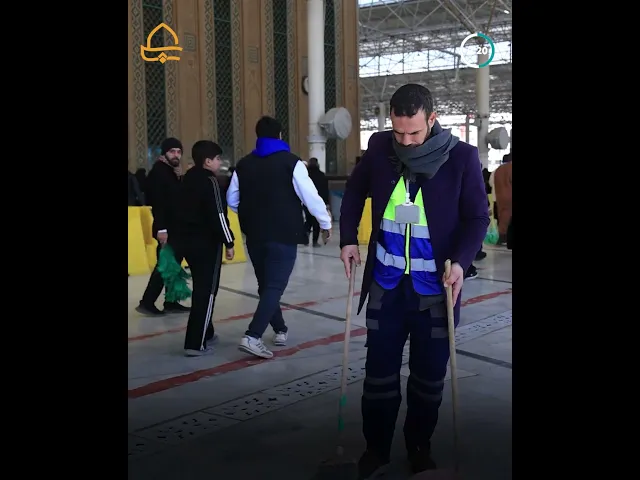 ⁣قسم الشؤون الخدمية يكمل استعداداته لإستقبال زيارة المبعث النبوي الشريف