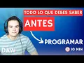 Los FUNDAMENTOS de la PROGRAMACION en menos de 10 MINUTOS DAW