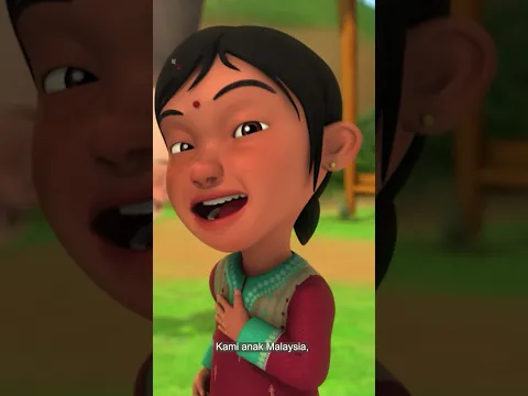 Upin, Ipin dan kawan-kawan bangga menjadi Anak Malaysia! 🇲🇾✨  #UpinIpin #Lescopaque