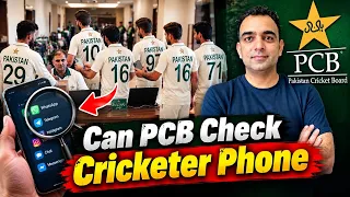 The Day Every Pakistani Cricketers and Officials Cell Phone was Checked