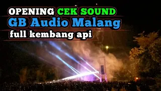 Download OPENING CEK SOUND GB AUDIO MALANG, DJ MATAME FULL KEMBANG API MP3