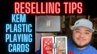 Reselling Vintage KEM PLASTIC PLAYING CARDS for Auction on EBAY - My Experience