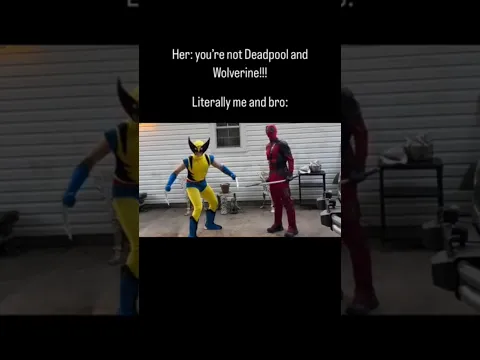 Deadpool and Wolverine from the Spooder-man Universe #marvelshorts