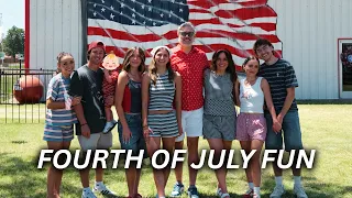 4th of july, fishing, and family time