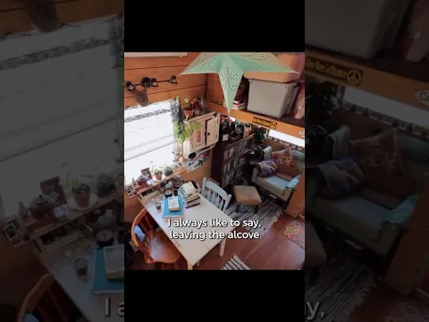 Her whimsical DIY tiny house made with love 💖