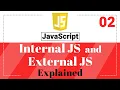 How to Run JavaScript Code in HTML File - Javascript HTML Tutorial