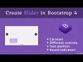 How to Create Slider in the Bootstrap 4 5