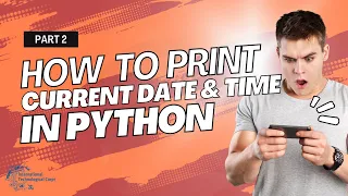 How to print the current date and time in python - Using String Format Time method Part 2