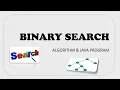 Binary Search Technique Explained Binary Search Algorithm and Java Program ICSE Syllabus