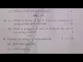 MCA 4th Sem Advance Java Programing Question Paper