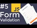 JavaScript Form Validation Checking Email Modern JavaScript For Beginners Part 5 Somali