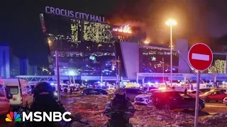 Download Massive terrorist attack unfolding in Moscow as armed gunman storm a concert hall, kill spectators MP3