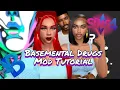 Sims 4 Basemental Drugs Mod Tutorial and Gameplay - Addiction