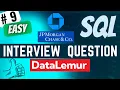 JP MORGAN CHASE Interview Question Solved - SQL Cards Issued Difference Everyday Data Science