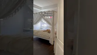 This is your sign to get the canopy bed
