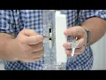 Easilok A10 Sliding Patio Door Handle Lock Set with Cylinder All Security Equipment