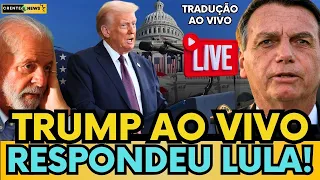 🚨AO VIVO: TRUMP MANDA RECADO DIRETO DA CASA BRANCA "LULA QUE TAXAR 🇺🇸" #politica #trump #bolsonaro