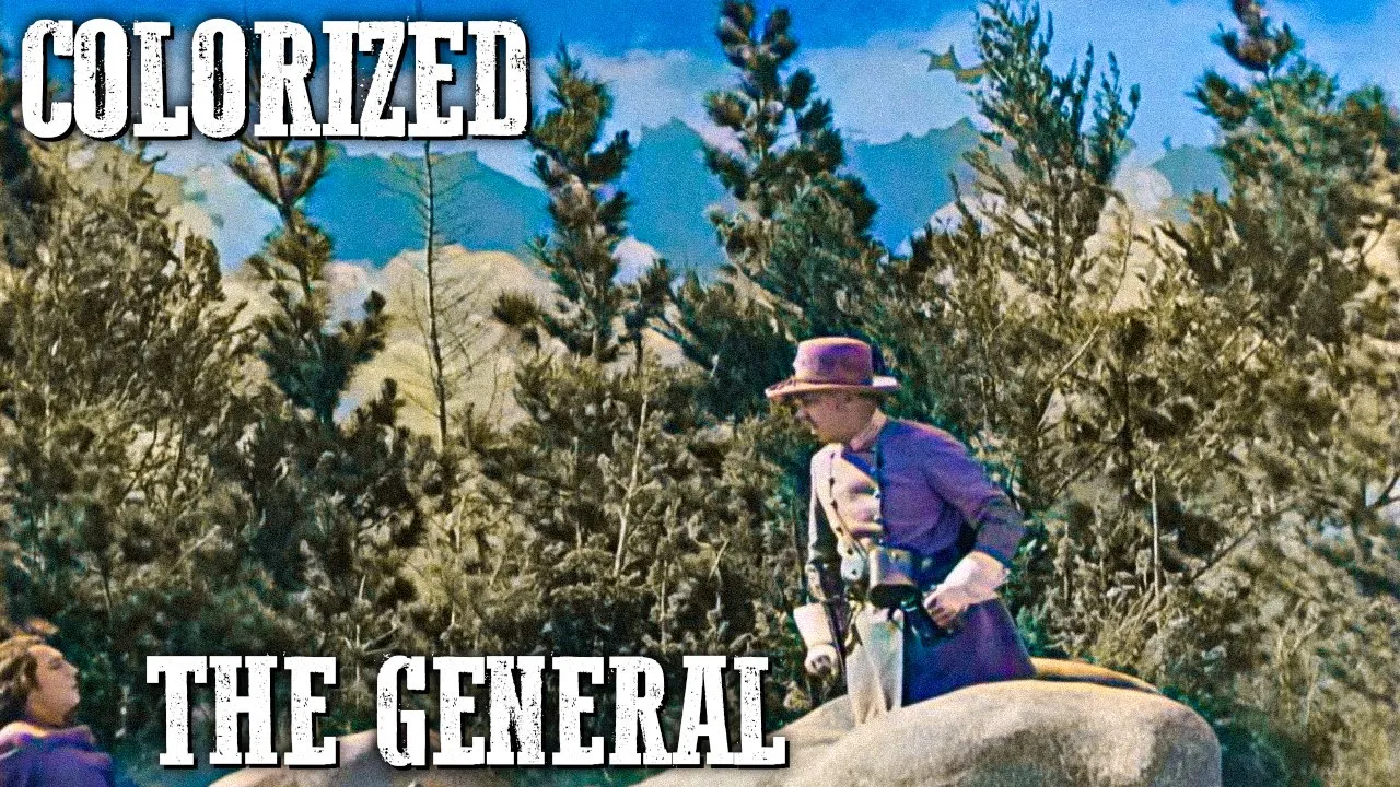 The General | COLORIZED | Western Movie in Full Length | Cowboys