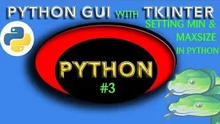 python with tkinter how to add the minsize and maxsize in python gui