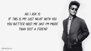 bruno mars all i ask lyrics 