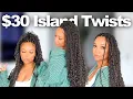 30 Boho Island Twist Crochet Braids on Natural Hair Easy Install w Amazon Hair